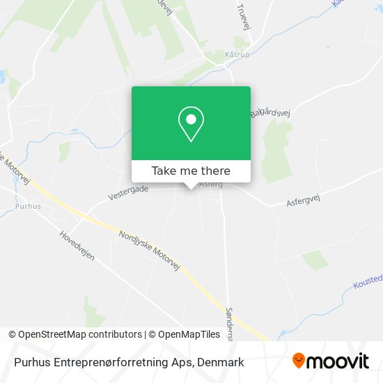 Purhus Entreprenørforretning Aps map
