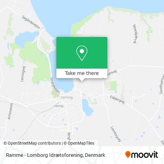 Ramme - Lomborg Idrætsforening map