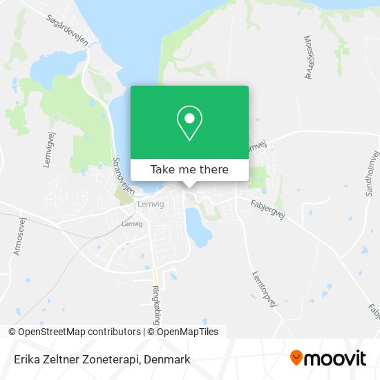 Erika Zeltner Zoneterapi map