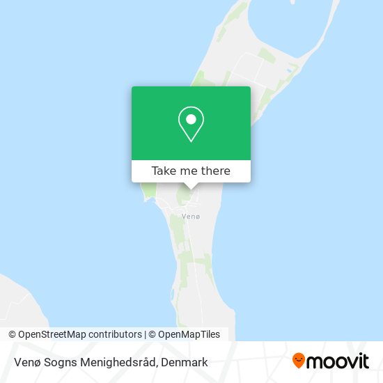 Venø Sogns Menighedsråd map