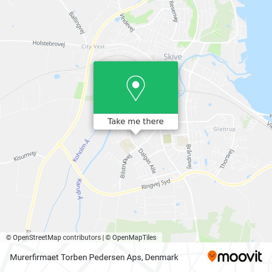 Murerfirmaet Torben Pedersen Aps map