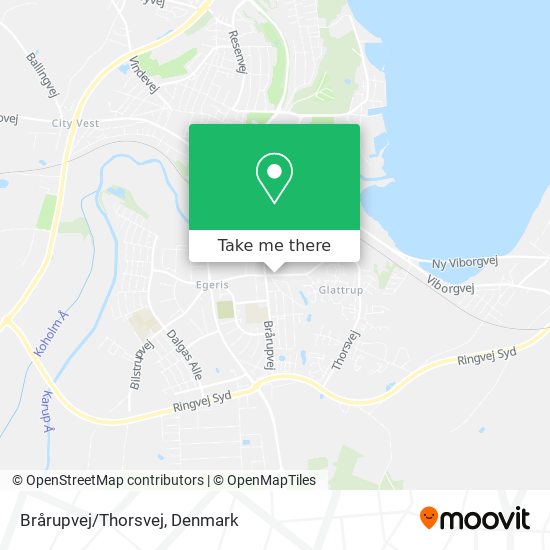 Brårupvej/Thorsvej map