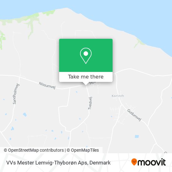 VVs Mester Lemvig-Thyborøn Aps map