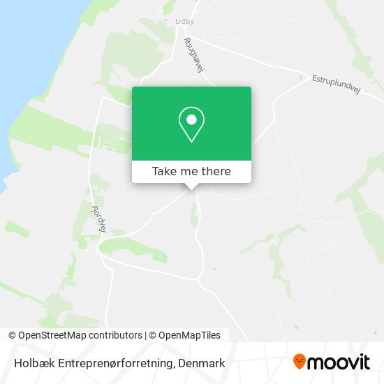 Holbæk Entreprenørforretning map