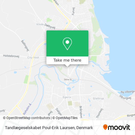Tandlægeselskabet Poul-Erik Laursen map