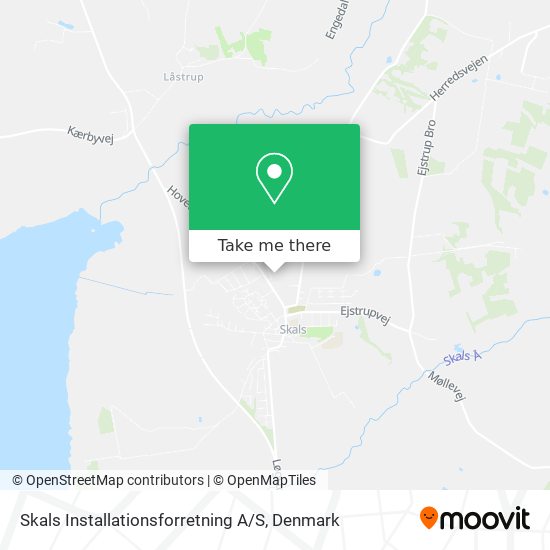 Skals Installationsforretning A / S map