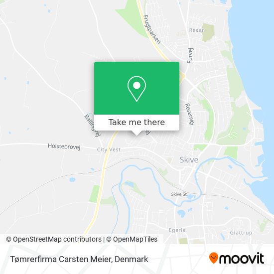 Tømrerfirma Carsten Meier map