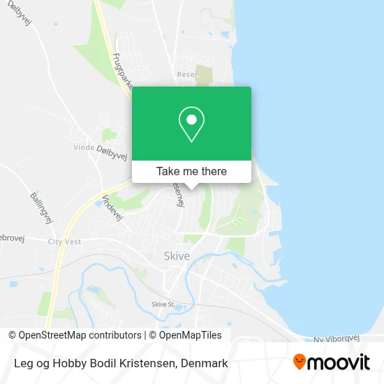 Leg og Hobby Bodil Kristensen map