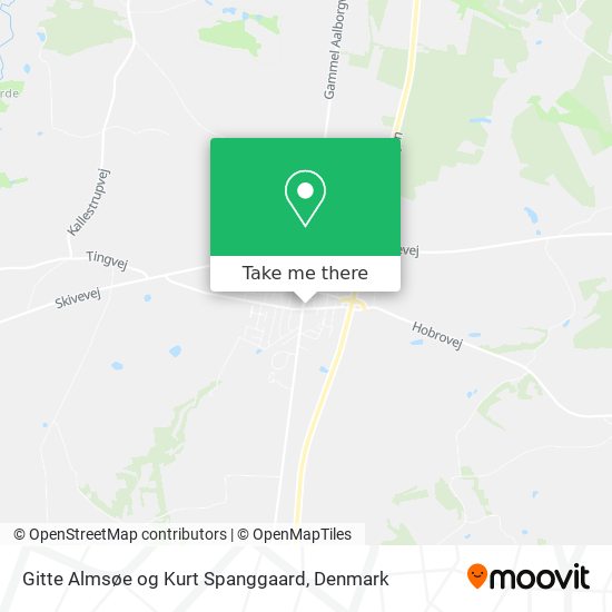Gitte Almsøe og Kurt Spanggaard map