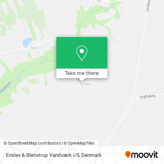 Enslev & Blenstrup Vandværk i / S map