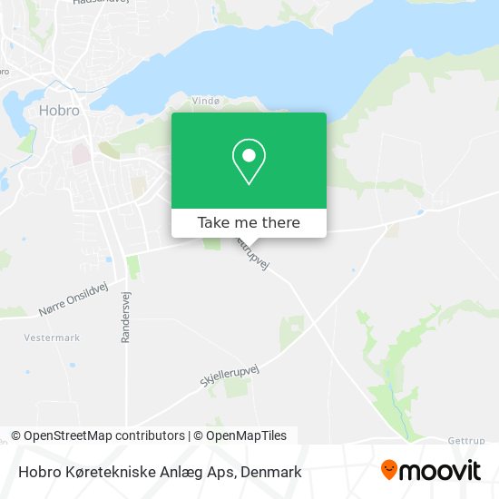 Hobro Køretekniske Anlæg Aps map