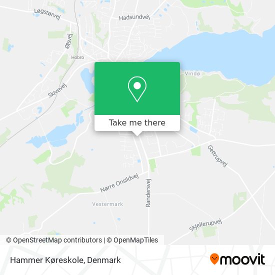 Hammer Køreskole map