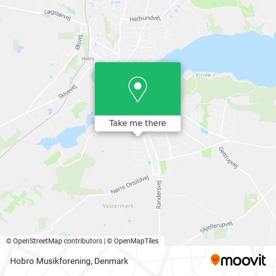 Hobro Musikforening map
