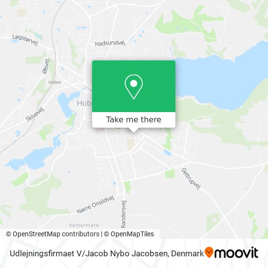 Udlejningsfirmaet V / Jacob Nybo Jacobsen map