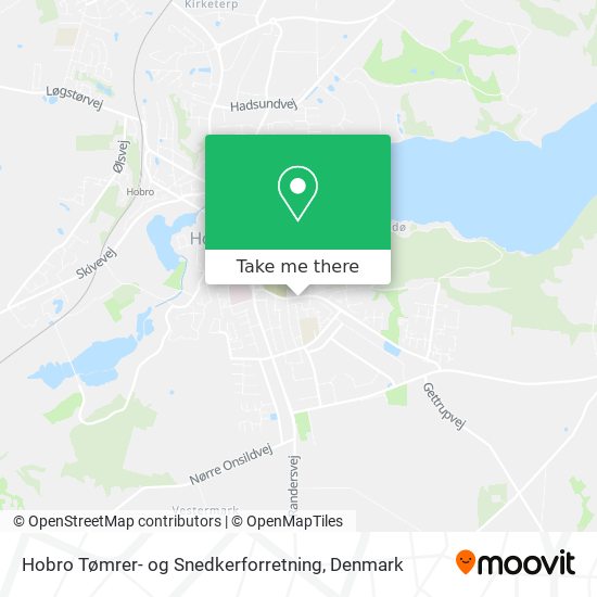 Hobro Tømrer- og Snedkerforretning map