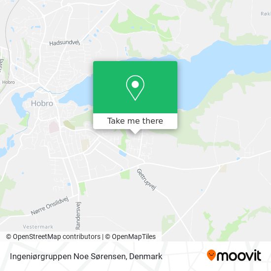 Ingeniørgruppen Noe Sørensen map