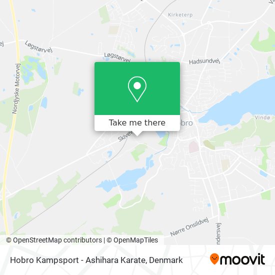 Hobro Kampsport - Ashihara Karate map