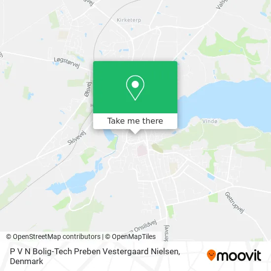 P V N Bolig-Tech Preben Vestergaard Nielsen map