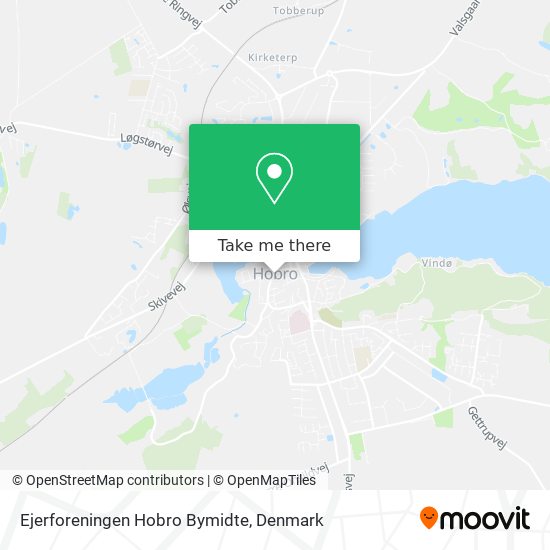 Ejerforeningen Hobro Bymidte map