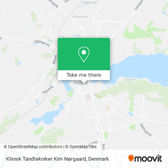 Klinisk Tandtekniker Kim Nørgaard map