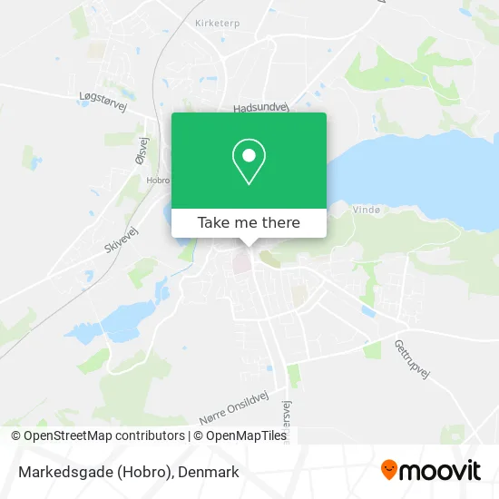 Markedsgade (Hobro) map