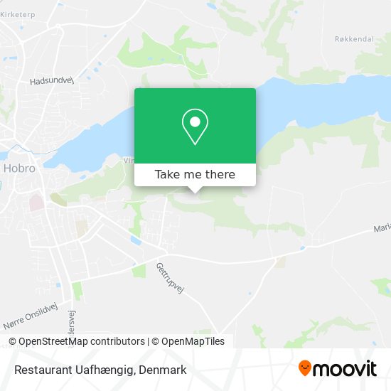 Restaurant Uafhængig map