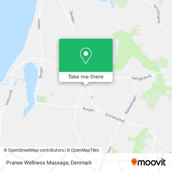 Pranee Wellness Massage map