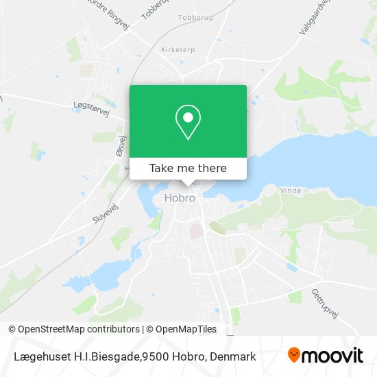 Lægehuset H.I.Biesgade,9500 Hobro map