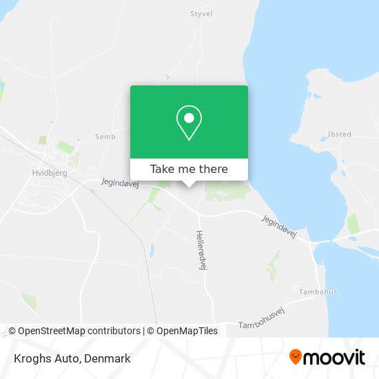Kroghs Auto map