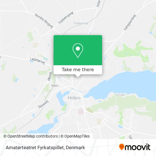 Amatørteatret Fyrkatspillet map