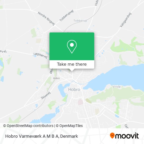 Hobro Varmeværk A M B A map