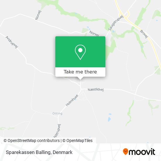 Sparekassen Balling map