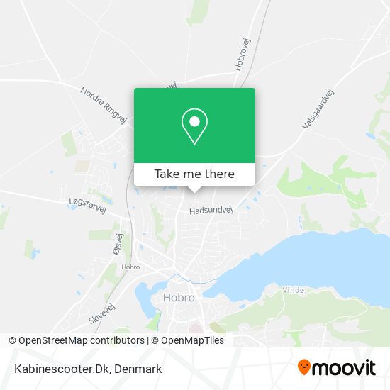 Kabinescooter.Dk map