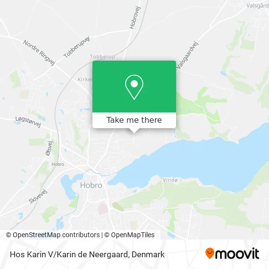 Hos Karin V/Karin de Neergaard map