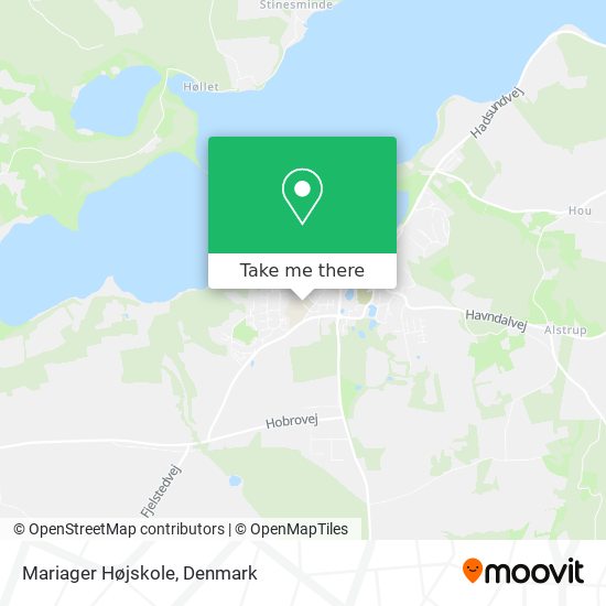 Mariager Højskole map