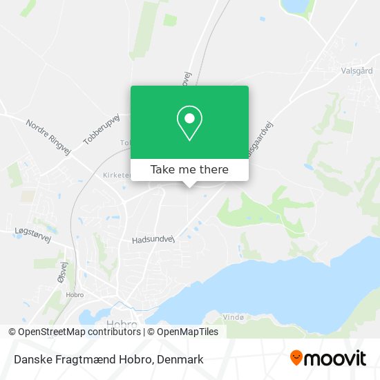 Danske Fragtmænd Hobro map