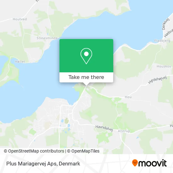 Plus Mariagervej Aps map