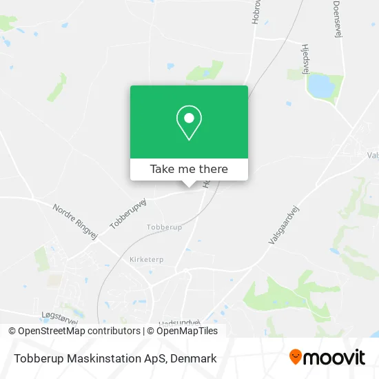 Tobberup Maskinstation ApS map
