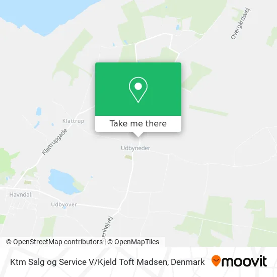 Ktm Salg og Service V / Kjeld Toft Madsen map