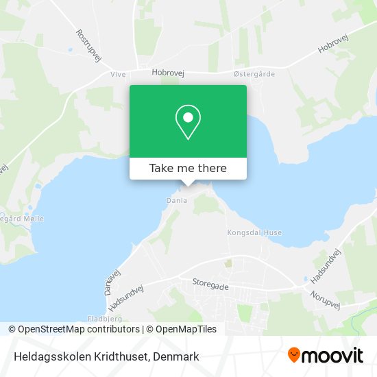Heldagsskolen Kridthuset map