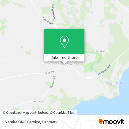 Nemka CNC Service map