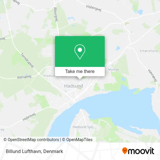 Billund Lufthavn map