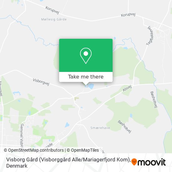Visborg Gård (Visborggård Alle / Mariagerfjord Kom) map