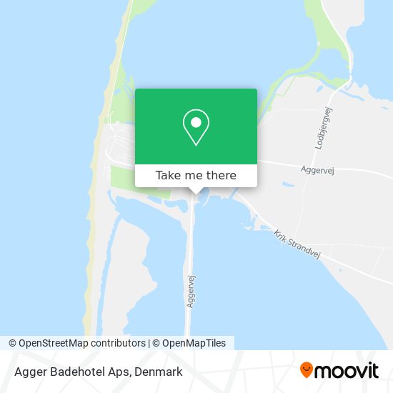 Agger Badehotel Aps map