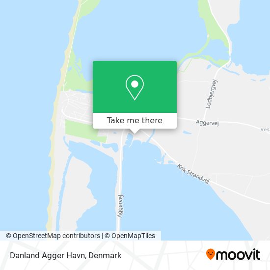 Danland Agger Havn map