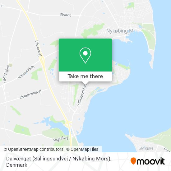 Dalvænget (Sallingsundvej / Nykøbing Mors) map