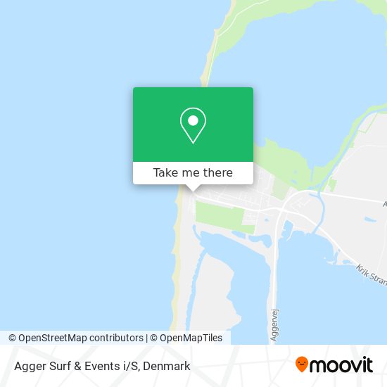 Agger Surf & Events i/S map