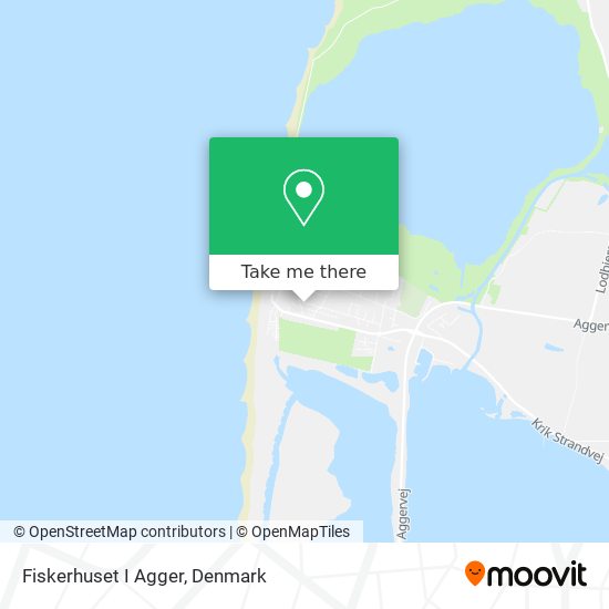 Fiskerhuset I Agger map