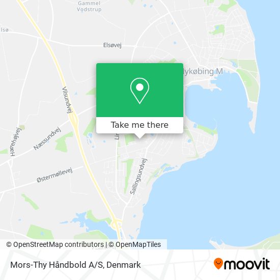 Mors-Thy Håndbold A/S map
