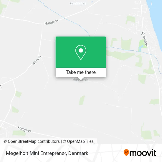 Møgelholt Mini Entreprenør map